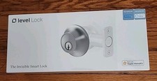 Level Lock Smart Lock Touch Apple Home Edition Wi-Fi SmartLock Satin Nickel Seal