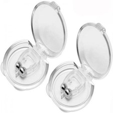 Magnetic Anti Snore Nose Clips Reusable Silicone Nasal Dilators with Travel Case