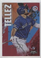 2019 Topps Fire Flame Rowdy Tellez #15 Rookie RC 16in