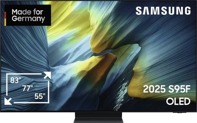 Samsung GQ55S95FATXZG 2025 OLED-Fernseher, 55 Zoll 100 HZ
