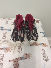 Nike Roshe One Flight Weight GS Girls Shoes Black White Gray Berry