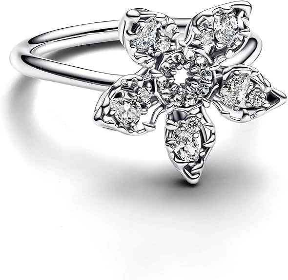 Pandora  Stranger Things Anello Demogorgone 193578C01-60 Nuovo Originale TG 60 - Immagine 2 di 3