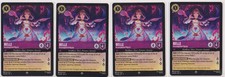 Lorcana - Belle - Accomplished Mystic 36/204 Fabled Non Foil x4