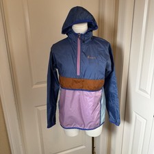 Cotopaxi Teca Half Zip Windbreaker Kids Large Colorblock Packable Hooded