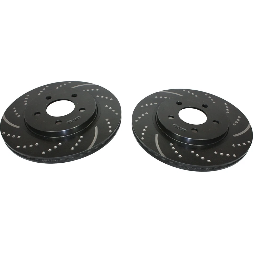 Juego de discos de freno traseros GD7254 EBC de 2 ruedas para Ford Mustang 2005-2014 hierro Foto 4 de 4
