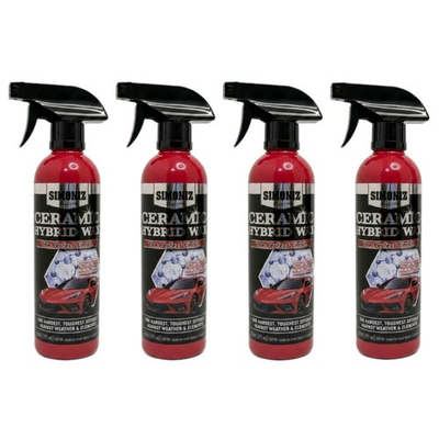 #ad Simoniz Ceramic Hybrid Wax 16oz 4 Pk Super Hard Perfect Finish Car Spray Sealant $53.94