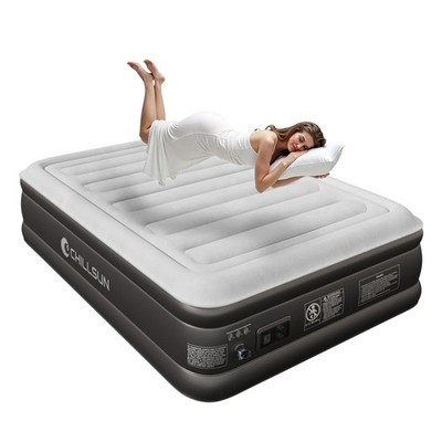Chillsun 2026 Upgraded Air Mattress Full Built In Pump 18 Raised Comfort Blow