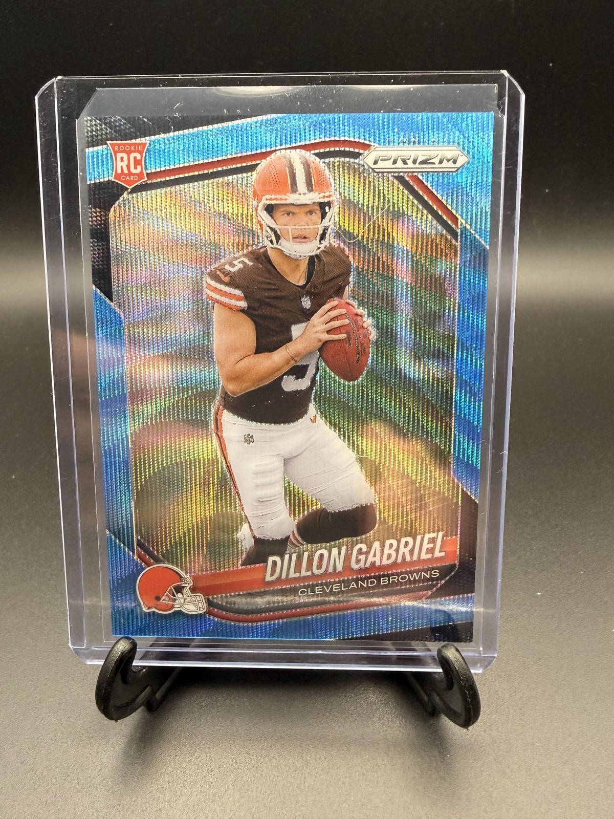 2025 Panini Prizm #372 Dillon Gabriel Blue Wave #/230