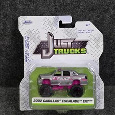 Jada Toys Just Trucks 2002 Cadillac Escalade Ext Pinkgrey Police 164
