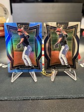 2025 Select Travis Bazzana Concourse Light Blue Prizm #/199 + Rookie Base (2) SP