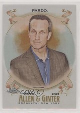 2021 Topps Allen & Ginter Chrome Refractor Jimmy Pardo #293 s7f
