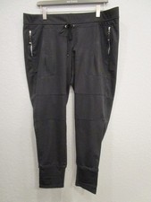 Raffaello Rossi Jogpants Hose grades Bein Taschen schwarz Gr.48 (B211-39)