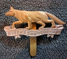 The Queens Own Yeomanry hat badge