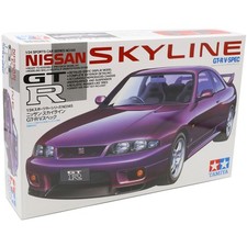 Tamiya 1/24 Nissan Skyline GT-R R33 V-Spec Plastic Model Kit 24145 Scale 1:24