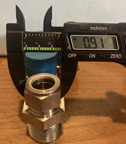 Montaje de tubo Swagelok de 1-1/4” y 1” - Imagen 6 de 6