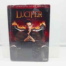 Lucifer: The Complete Third Season DVD 2018 Tom Ellis Fantasy Crime Drama TV