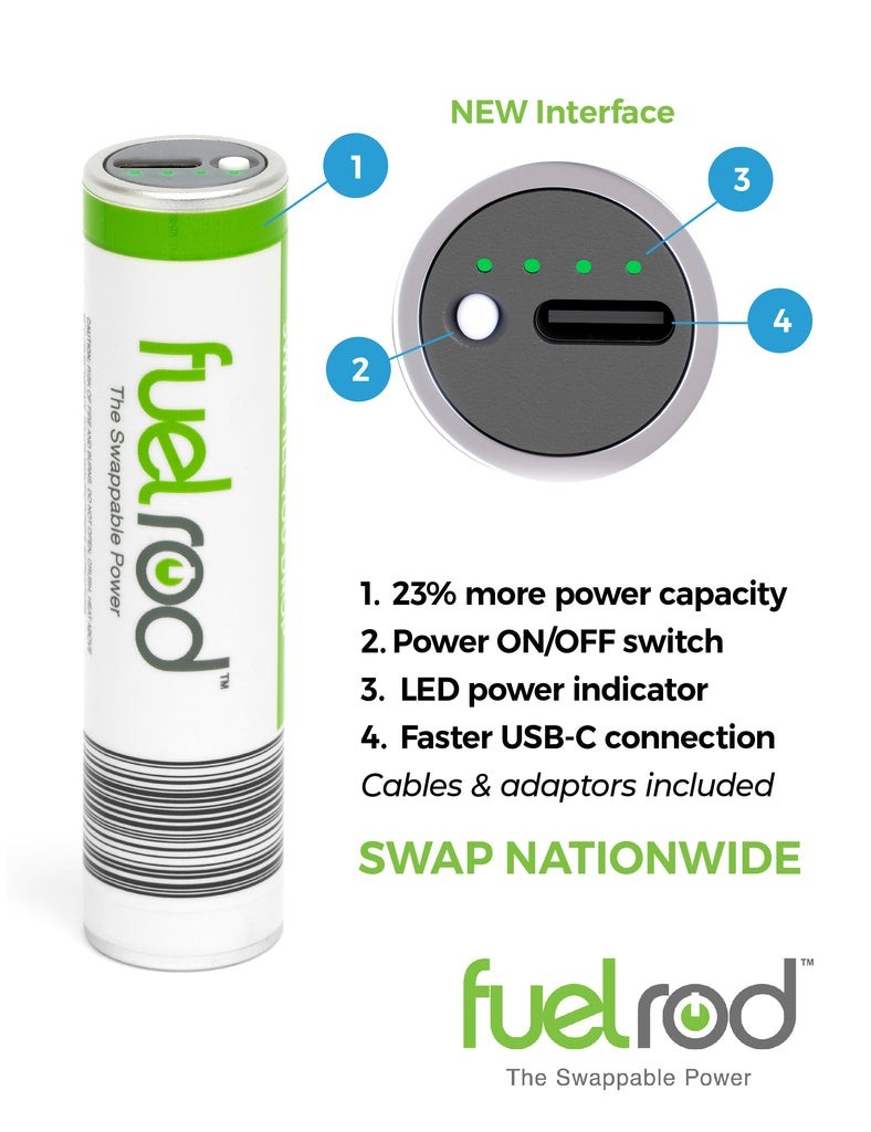 Disney FuelRod Portable Charger - Swap for FREE at Disneyland