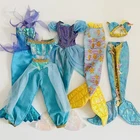 Vintage Barbie Doll Bundle Clothes Disney Aladdin Princess Jasmine Ariel Mermaid