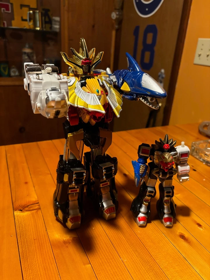 Power Rangers Bandai Wild Force Megazord Gaoranger Gao King *¡Totalmente Completo!!! Foto 2 de 4