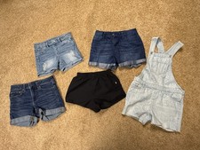 Girls Shorts Size 10-12 Lot Of 5