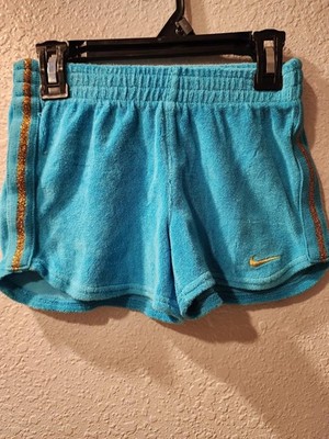 Girl's Nike Blue Terry cloth Shorts size 4T