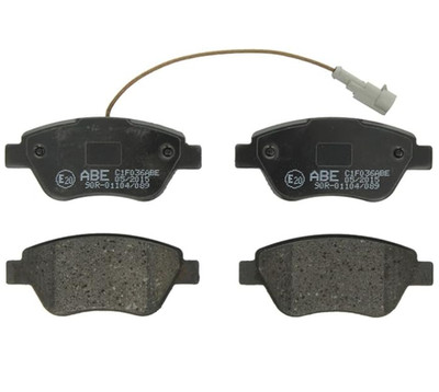 SATZ BREMSBELÄGE BREMSKLÖTZE VORNE ABE C1F036ABE I FÜR ABARTH 500 595 695