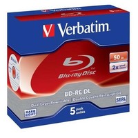 10 Pck. Verbatim BD-RE,DL 43760 (VE5) Blu-Ray-Rohlinge BD-RE,DL