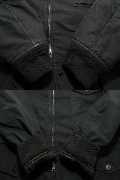 Men's Stone Island 21Aw David Light-Tc With Micropile Black Men's Stone Island 21Aw David Light-Tc With Micropile Black