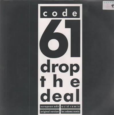 Code 61 Drop The Deal (Remix) Vinyl Single 12inch NEAR MINT BCM