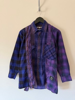 Madhappy Needles Rebuild 7 Cuts Flannel - Size XS - Overdyed