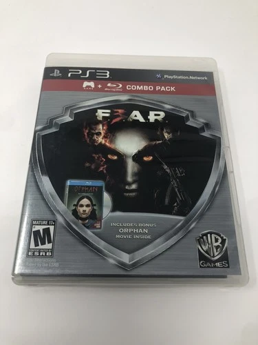 FEAR 3 with Orphan Blu-ray Combo Pack (Sony Playstation 3, 2011)