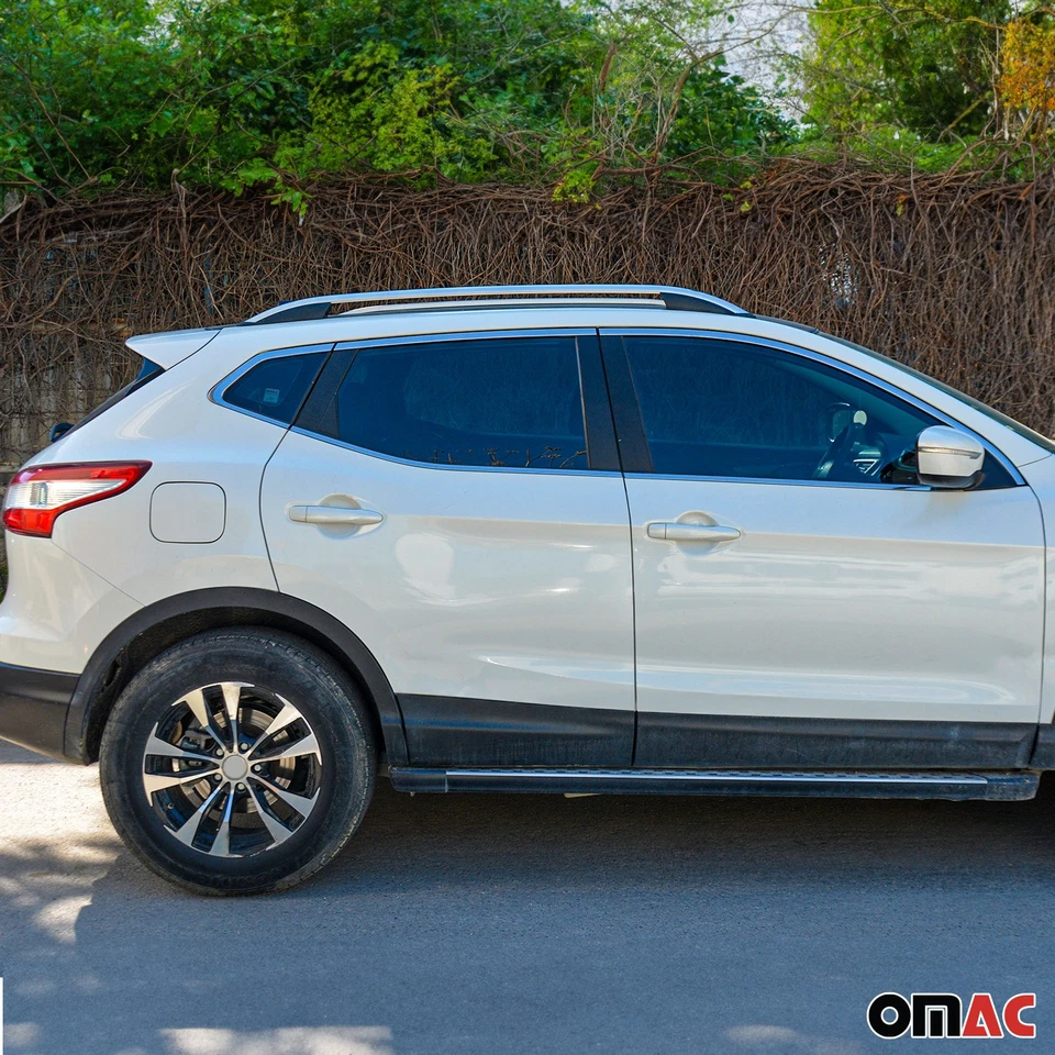 Racks de teto trilhos laterais para Land Rover Range Rover Sport 2006-2009 cinza alumínio 2 peças - Imagem 3 de 4