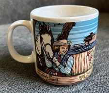 Roy Rogers Dale Evan s Museum Coffee Mug Western Cowboy Vintage California
