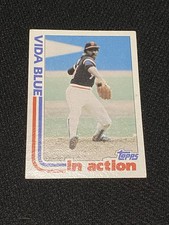1982 Topps - In Action Vida Blue #431🔥⚾️🔥📈🧢