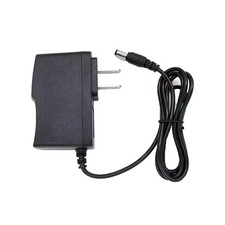 6V 1A Power Supply Adapter 6W AC/DC Charger AC 100-240V to DC Black