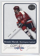 2001-02 Fleer Greats of the Game Dennis Maruk #6 t3w