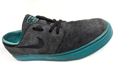 NIKE SB Zoom STEFAN JANOSKI 333824-053 Para hombres Talla US 10.5/44.5 Gris Gamuza Verde azulado *
