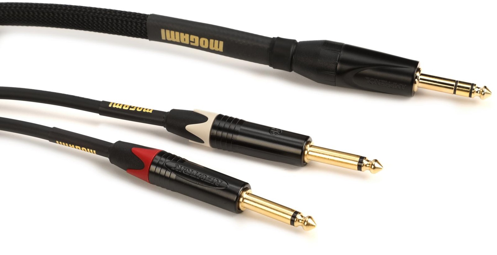 Кабель для стереогитары Mogami Gold от TRS до Dual TS - 12 футов 38490₽