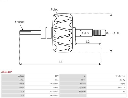 RECTIFIER ALTERNATOR ARC4008 - Picture 7 of 11
