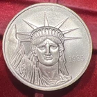 Vintage MTB 1985 1oz 999 Silver Liberty Trade Silver Round