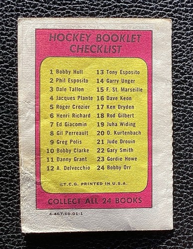 1971-72 The Danny Grant Topps Hockey Story Booklet #11 Montreal - Imagen 4 de 4