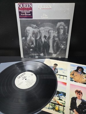 Queen The Game Lp Vinyl OG 1980 1st Press Shrink/Hype/Insert EX/EX Wax