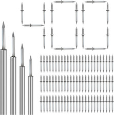   400 Pcs Double-Headed Skirting Nails - Seamless  Invisible Installation Screws