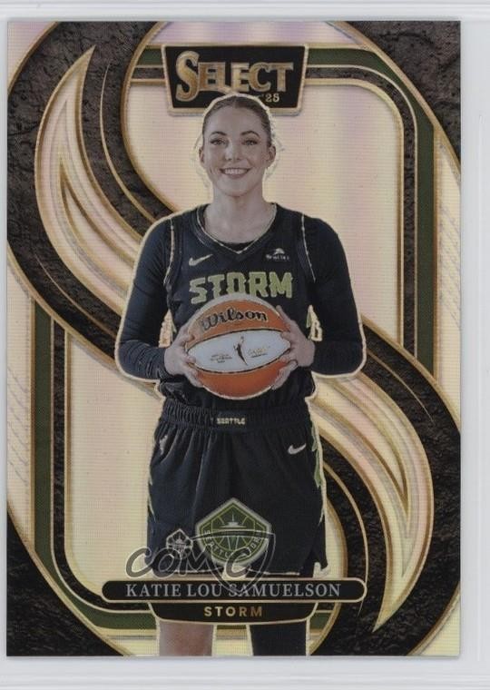 2025 Panini Select WNBA Premier Level Silver Prizm Katie Lou Samuelson #143 v3r