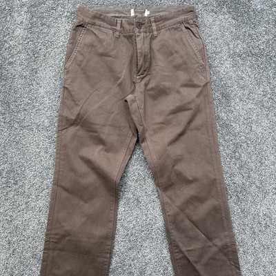 Taylor Stitch Pants Mens 29x31 The Foundation Pant Slim Chino Casual Prep Brown