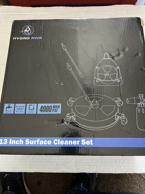 #ad HYDRO PWR 13 Inch Surface Cleaner Set $45.00