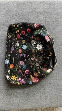 Gucci Horsebit Flora Canvas Large Hobo Bag Bl...