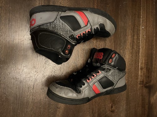 Osiris Nyc83 Bronx Blood Drip Grey/Black/Red High Top Skateschuhe Scally Rare 5 - Bild 4 von 13