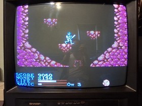 IronSword: Wizards & Warriors II (NES, 1989), solo carrello, pulito, testato