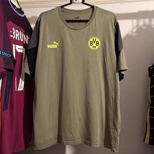 Borussia Dortmund 2021/22 Puma Football Travel Leisure Football Shirt Mens XL